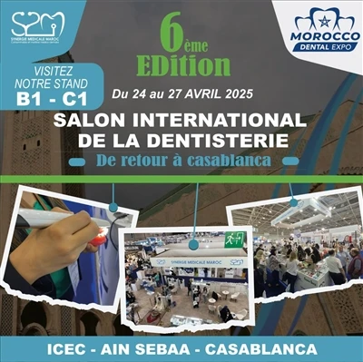 Dental røntgensensor på Morocco Dental Expo 2025!